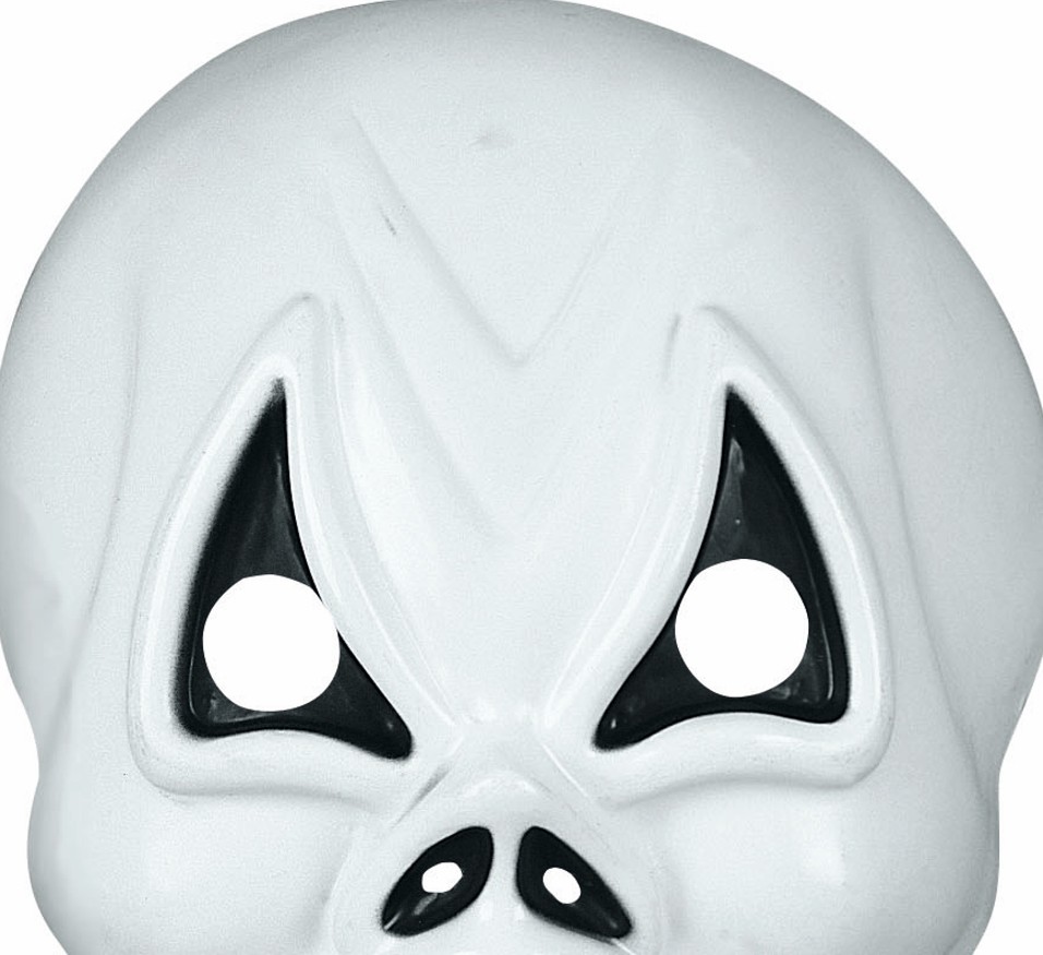 rubies-masques-geistermaske-kinder-pvc-schreiend-wei image 2