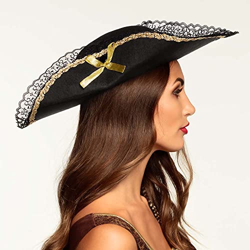 boland-piratenhut-fanny-schwarz-gold-57-cm-erwachsene image 6