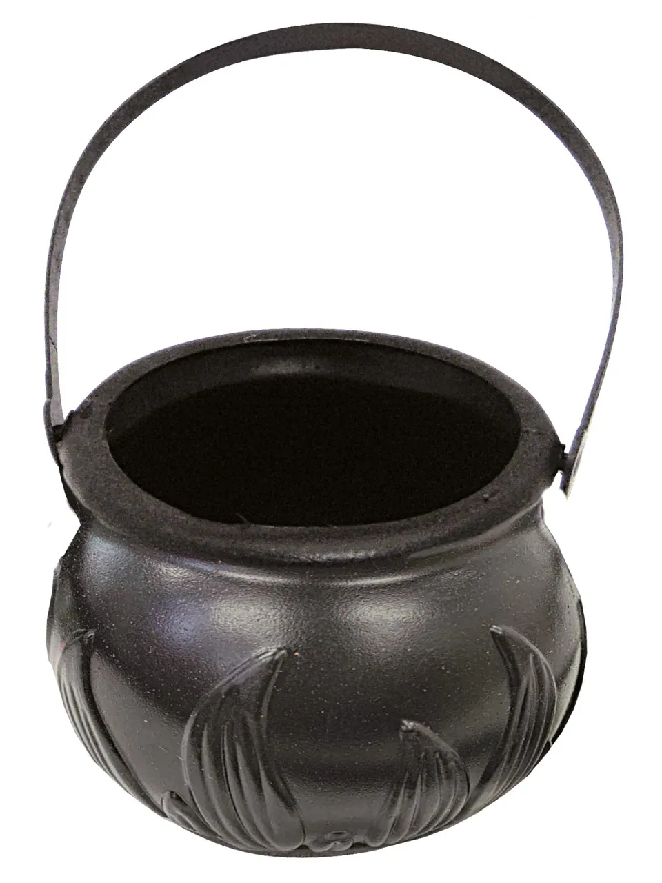 smiffys-fever-hexenkessel-schwarz-halloween-deko-mit-griff image 1