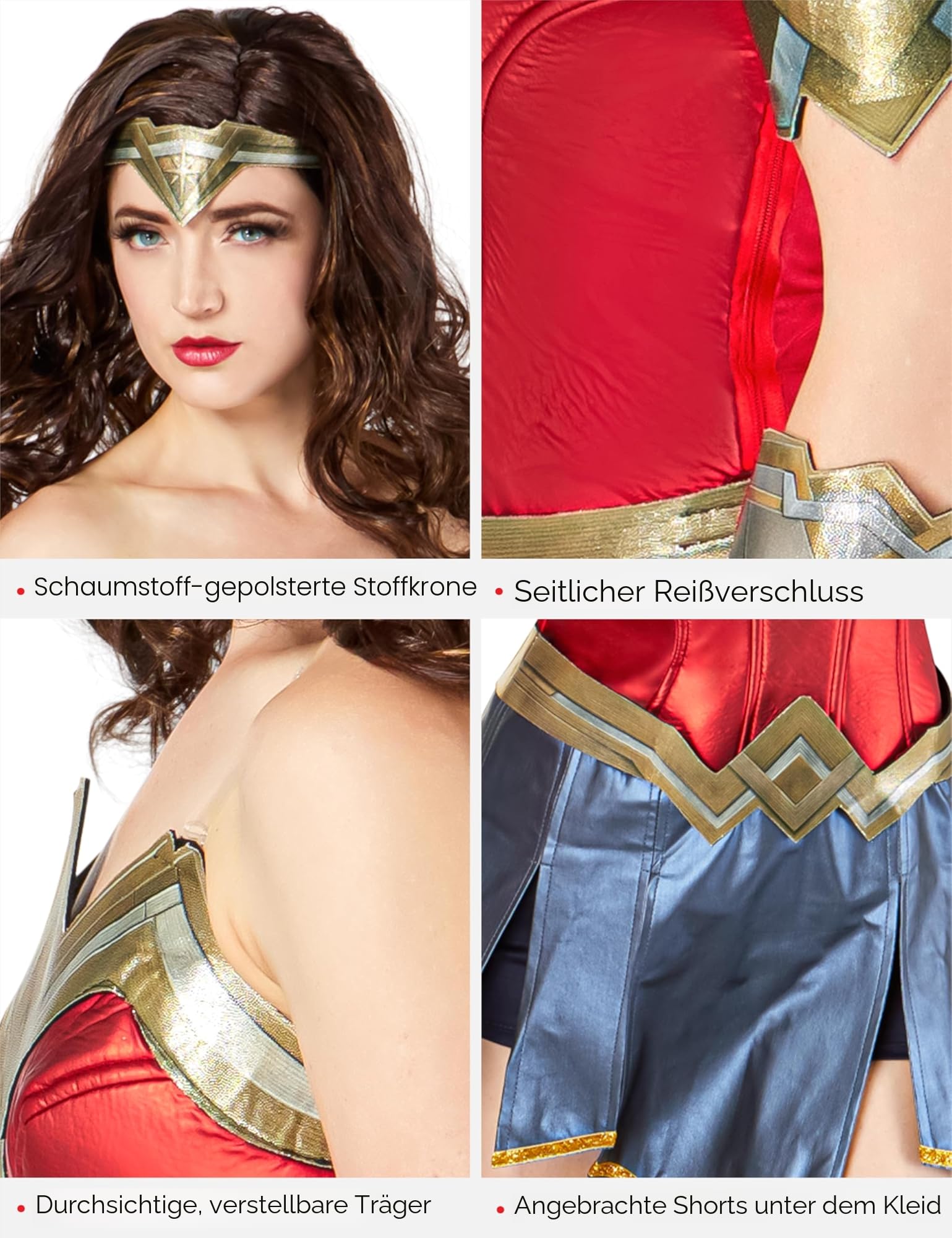 rubie-s-deluxe-ww84-wonder-woman-kost-m-set-damen-dc image 5