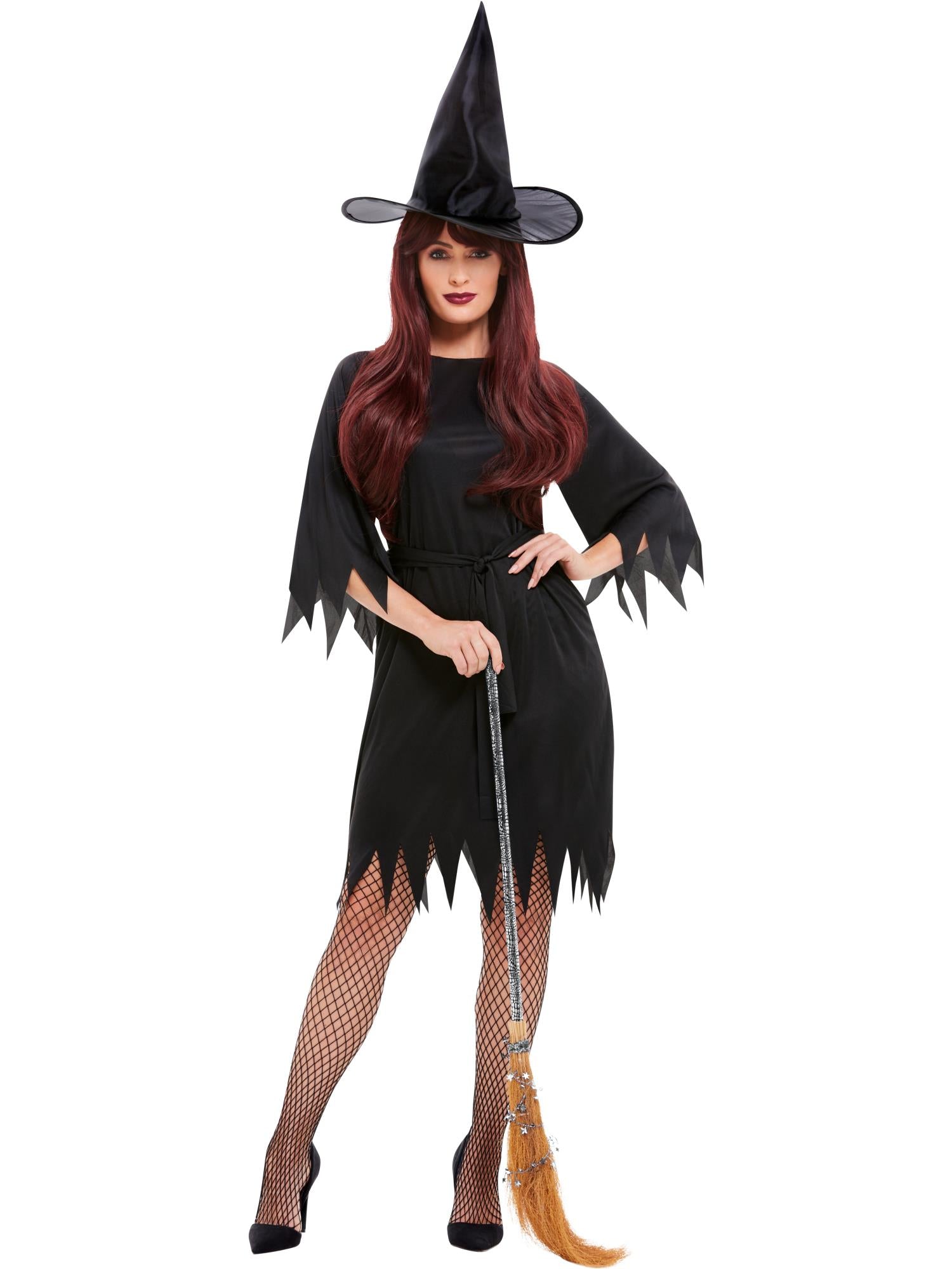 smiffys-fever-spooky-witch-kost-m-damen-schwarz image 1