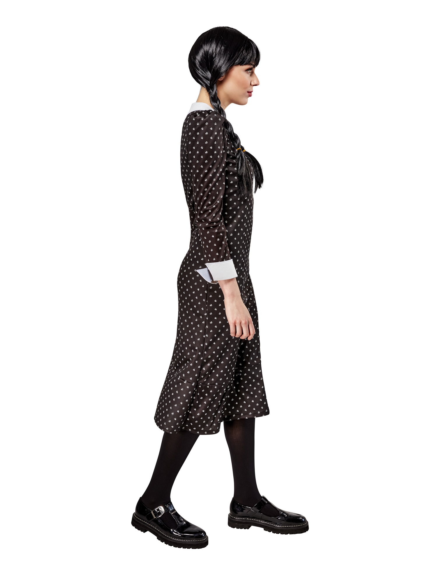 rubies-wednesday-erwachsene-kost-m-schwarzes-kleid image 3