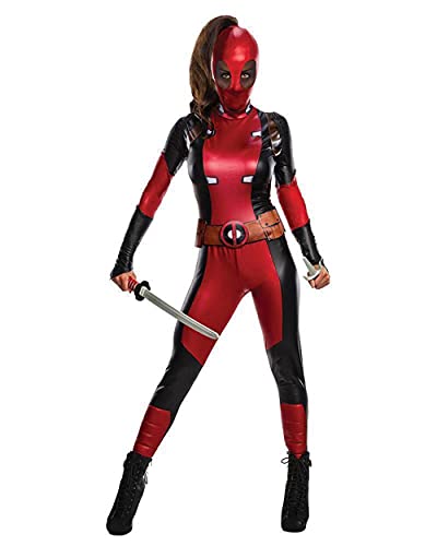 rubie-s-secret-wishes-deadpool-kost-m-damen-xs-catsuit image 6