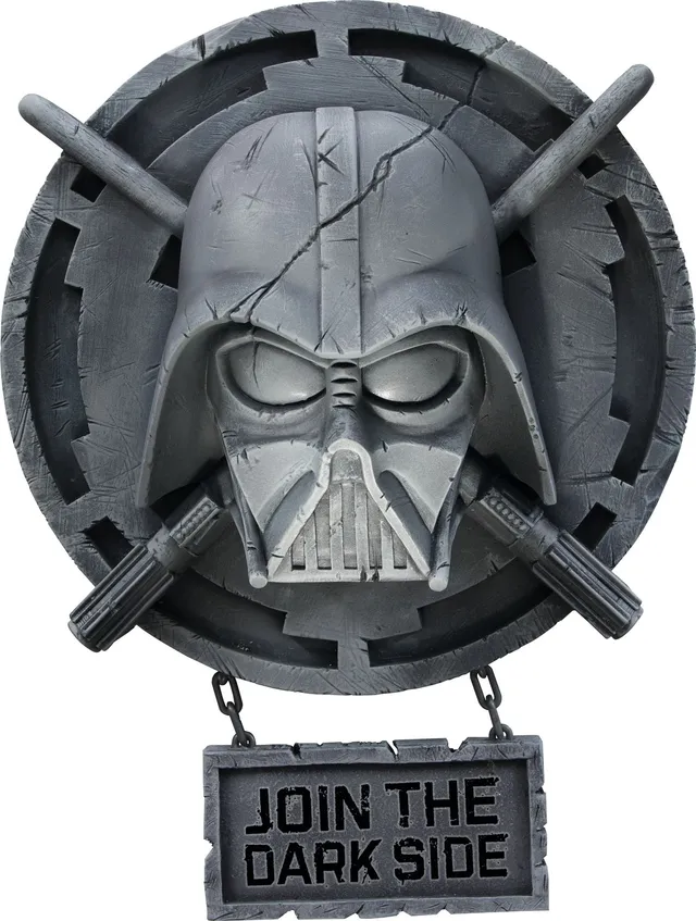 rubies-d-coration-darth-vader-wanddeko-42-cm-schaum image 1