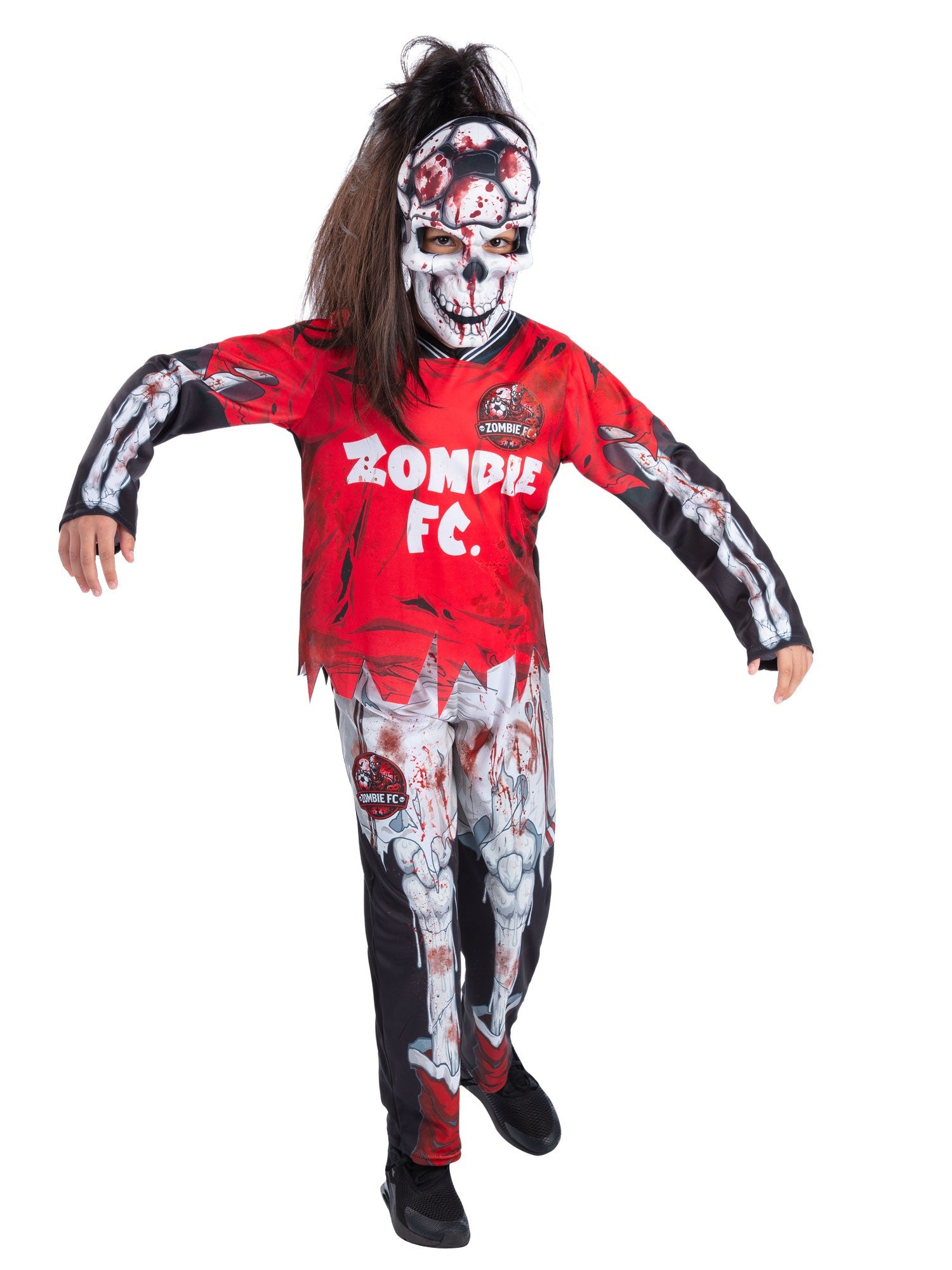 smiffys-fever-zombie-fc-kost-m-kinder-rot-3-teilig-mit-maske image 3