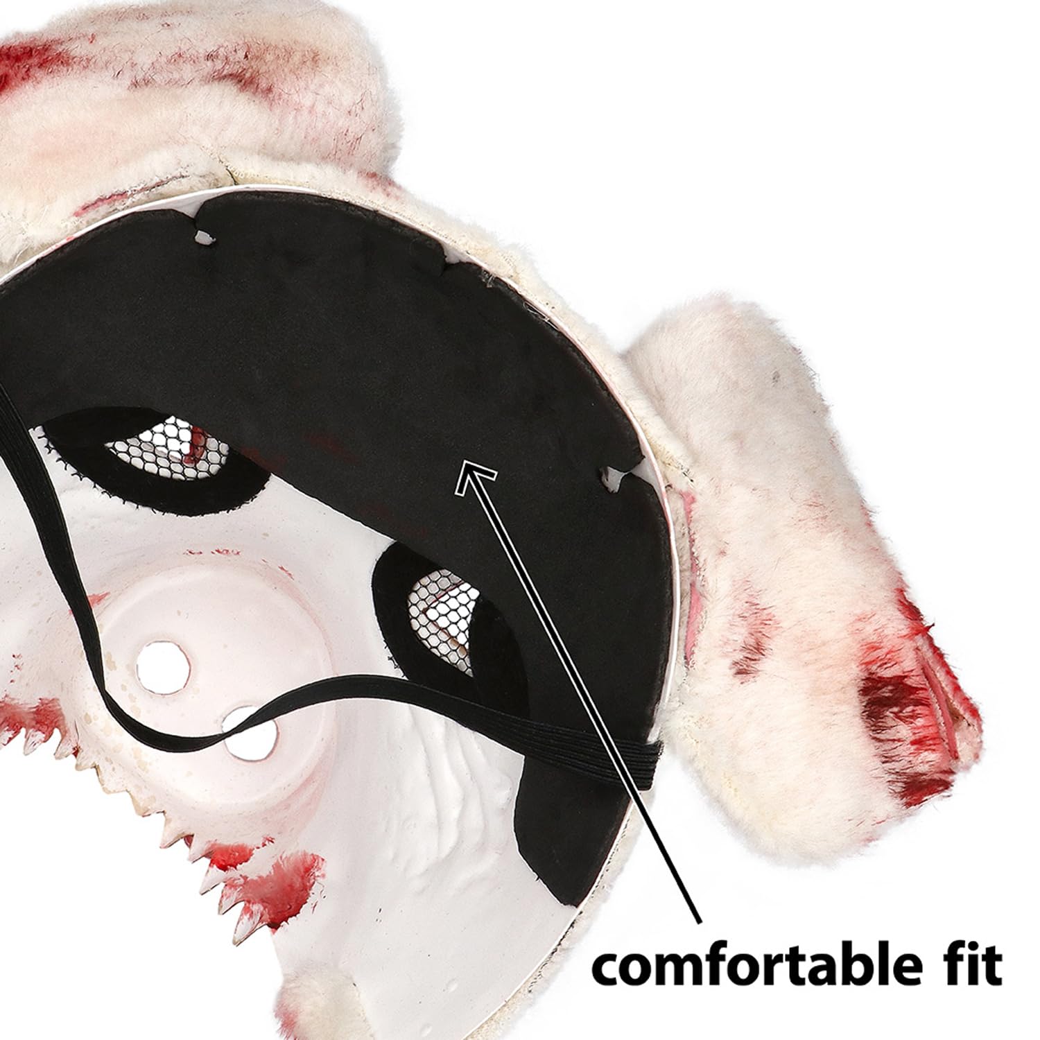 boland-72346-horror-maske-blutiges-schwein image 5