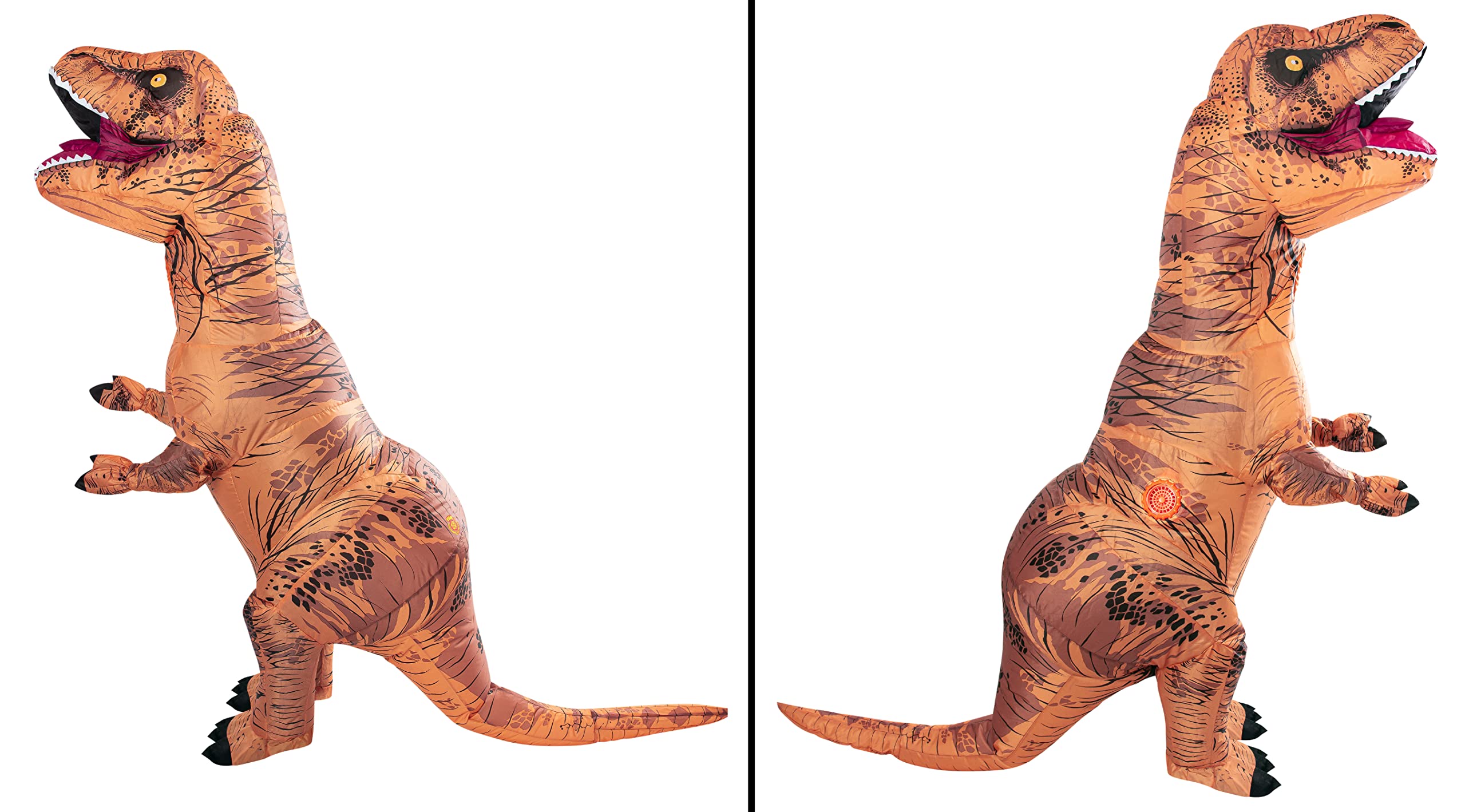 rubie-s-deluxe-t-rex-kost-m-kinder-aufblasbar-mit-gebl-se image 3