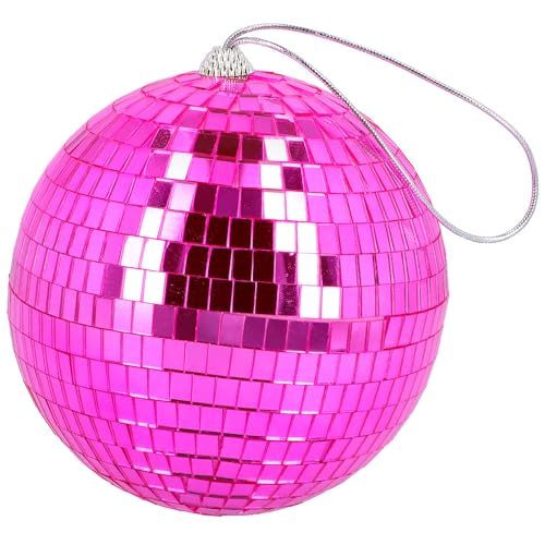 boland-discokugel-disco-fever-deko-rosa-15-cm-h-ngedeko image 6