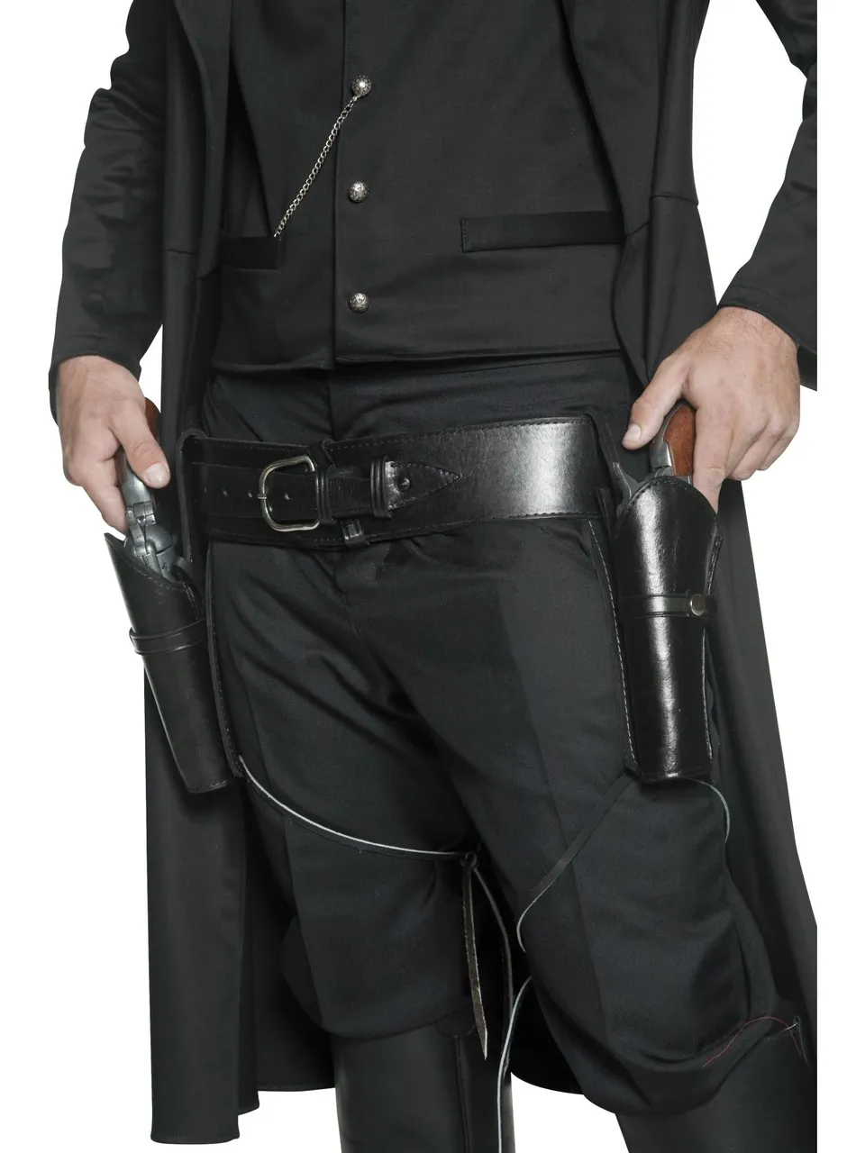 smiffys-fever-western-g-rtel-holster-schwarz image 1