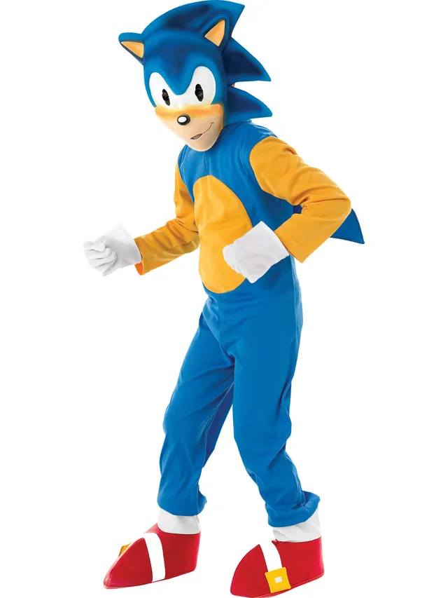 rubies-sonic-luxe-kost-m-jumpsuit-mit-pvc-maske image 1