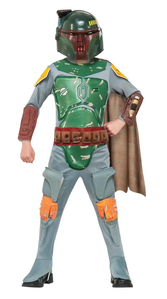 rubie-s-deluxe-star-wars-boba-fett-kinderkost-m-s-116-cm image 1