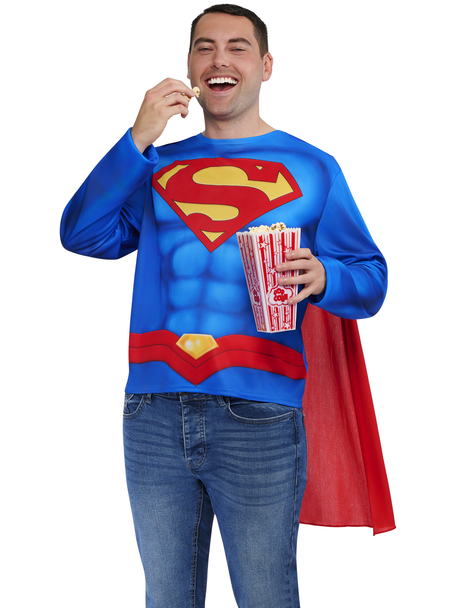 rubies-france-superman-kost-m-top-mit-cape-m-l-muskeln image 8
