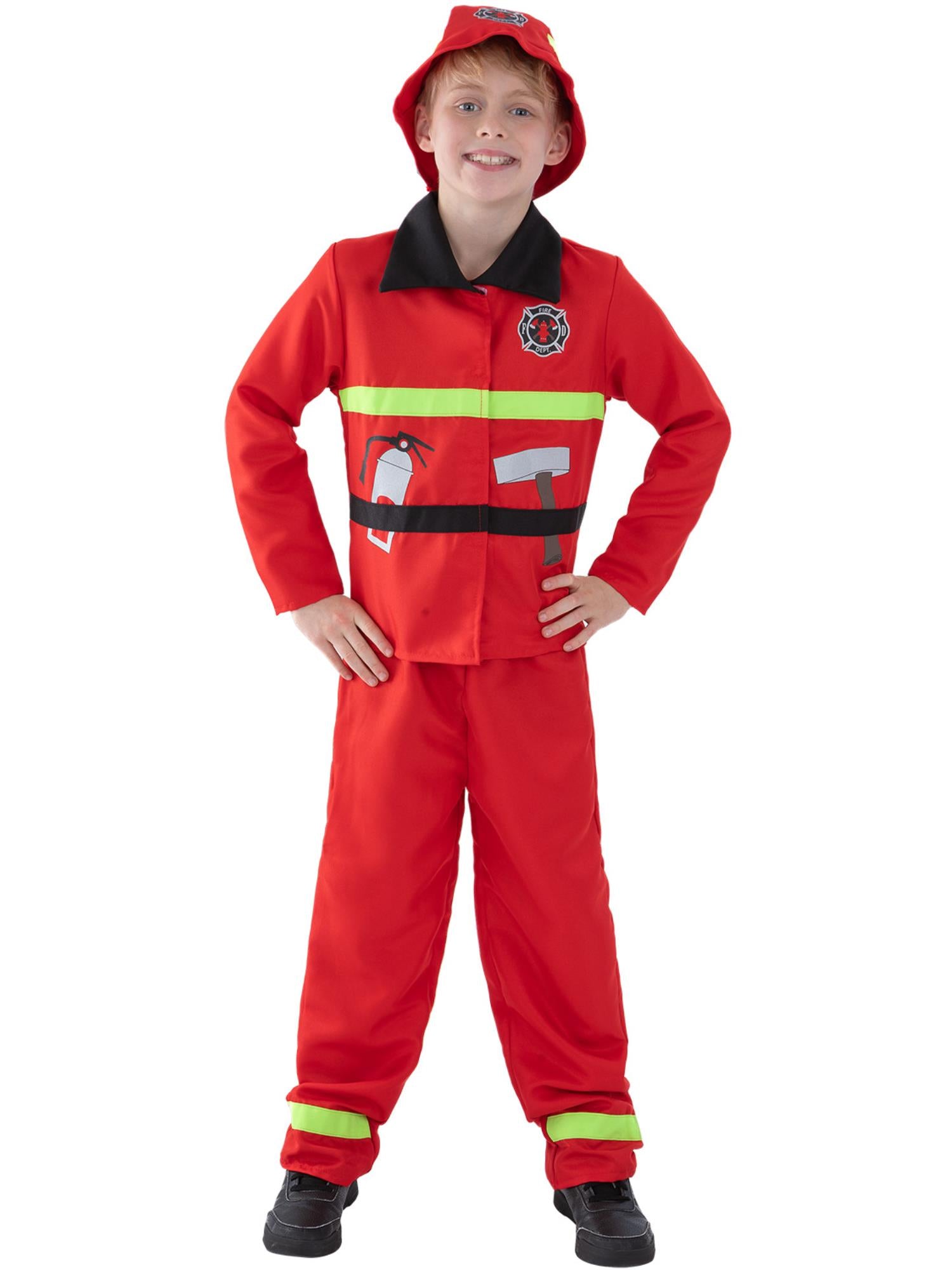 smiffys-fever-fire-fighter-feuerwehr-kost-m-rot-3-4-j image 4