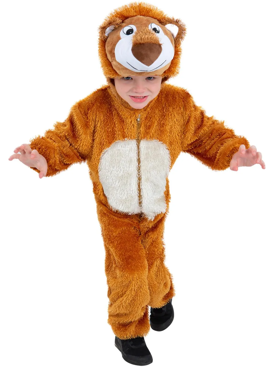 smiffys-fever-l-we-kost-m-kinder-braun-s-4-6-jahre image 1