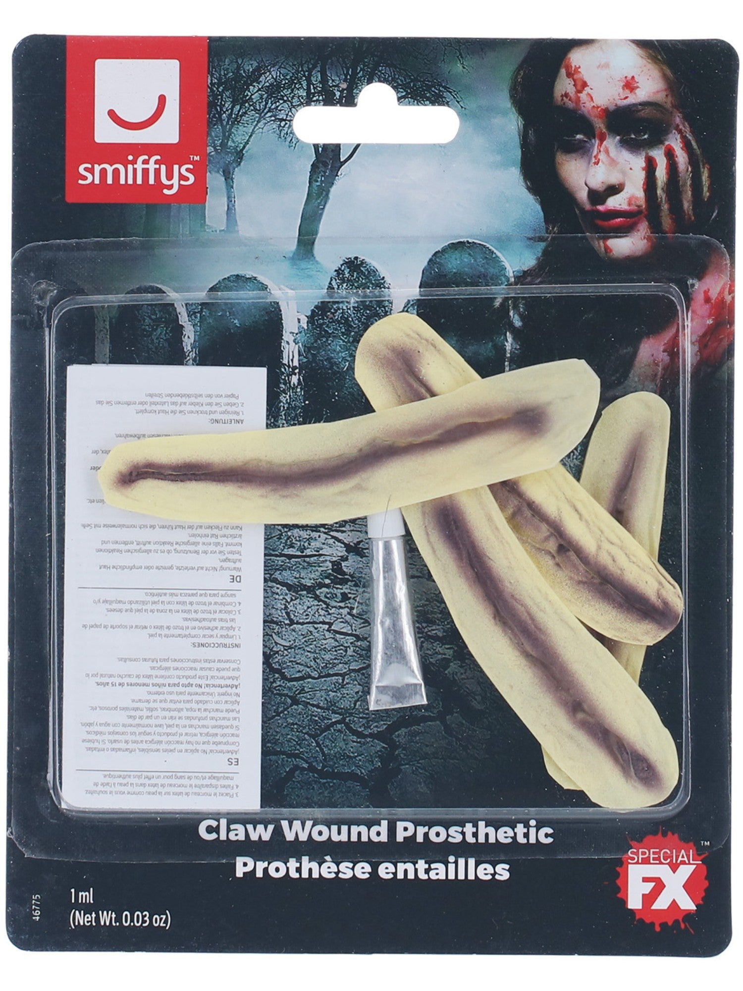 smiffys-makeup-fx-latex-krallen-wunde-rot-mit-kleber image 8