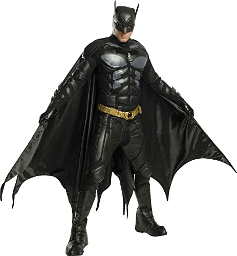 rubie-s-deluxe-dark-knight-batman-kost-m-l-schwarz-mit-maske image 5