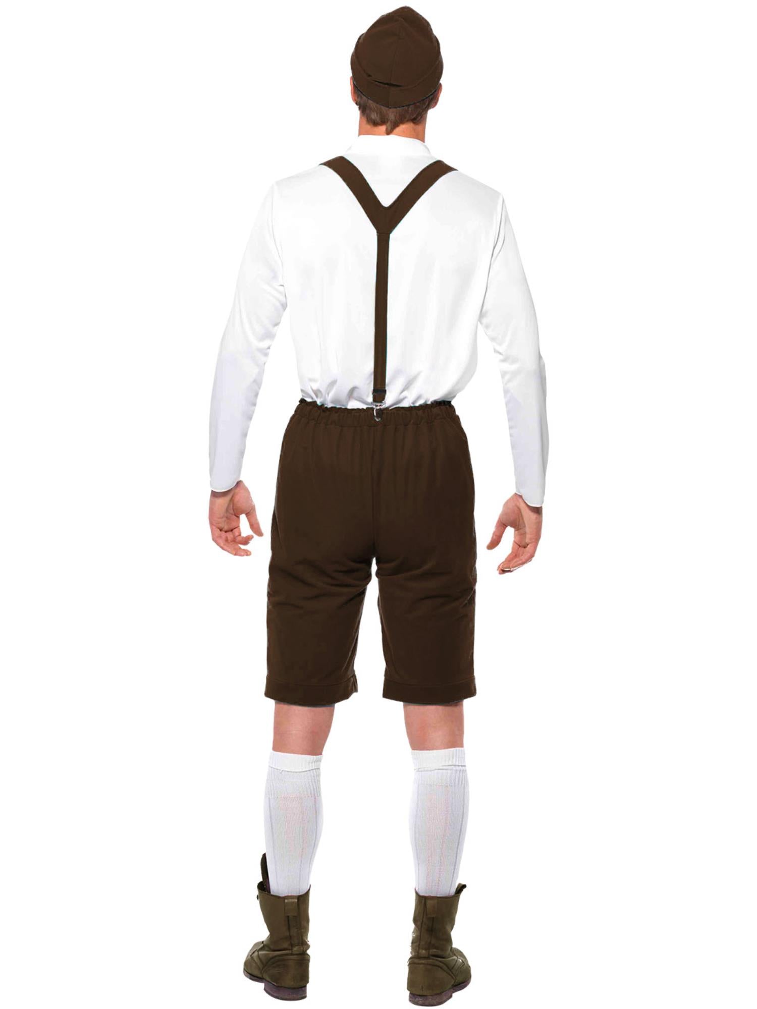 smiffys-fever-bayer-kost-m-braun-lederhosen-herren-4-tlg image 2