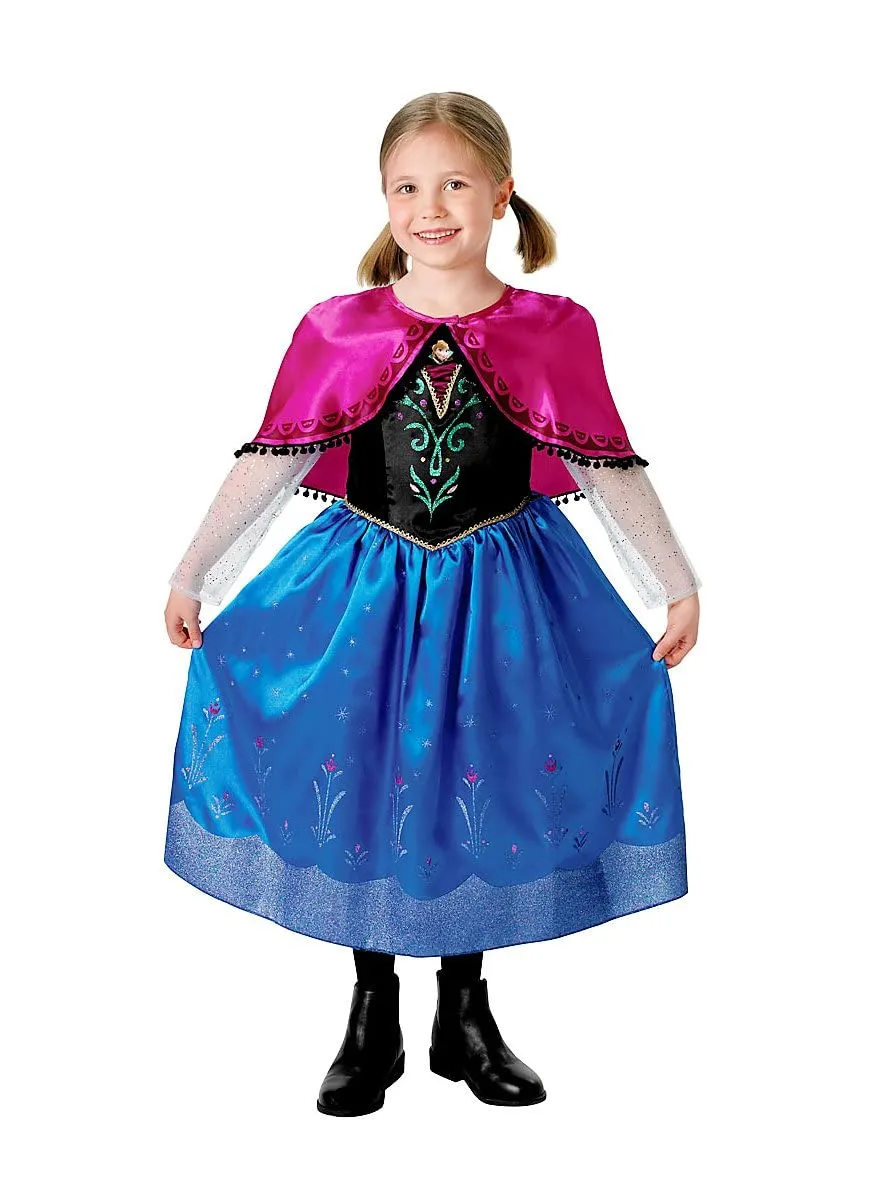 rubie-s-deluxe-anna-eisk-nigin-kinderkost-m-110-116 image 1