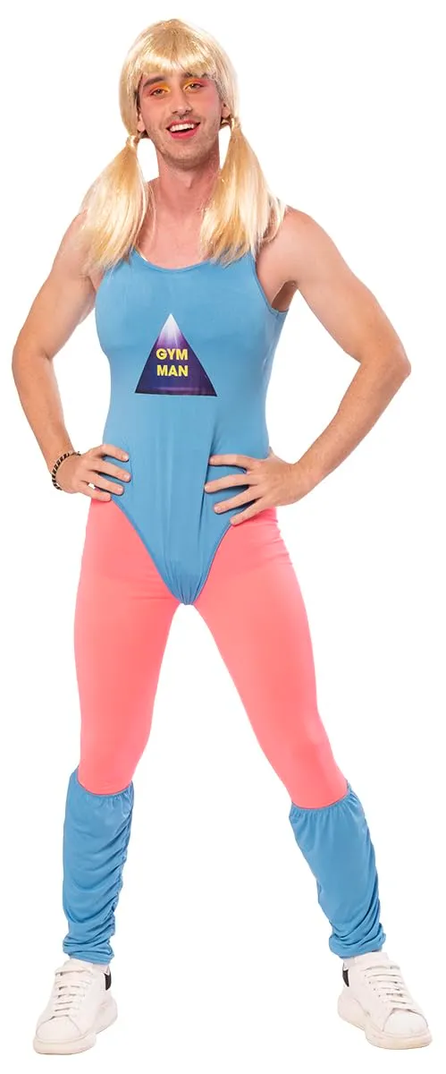 rubie-s-deluxe-gym-man-kost-m-erwachsene-jumpsuit-lustig image 1