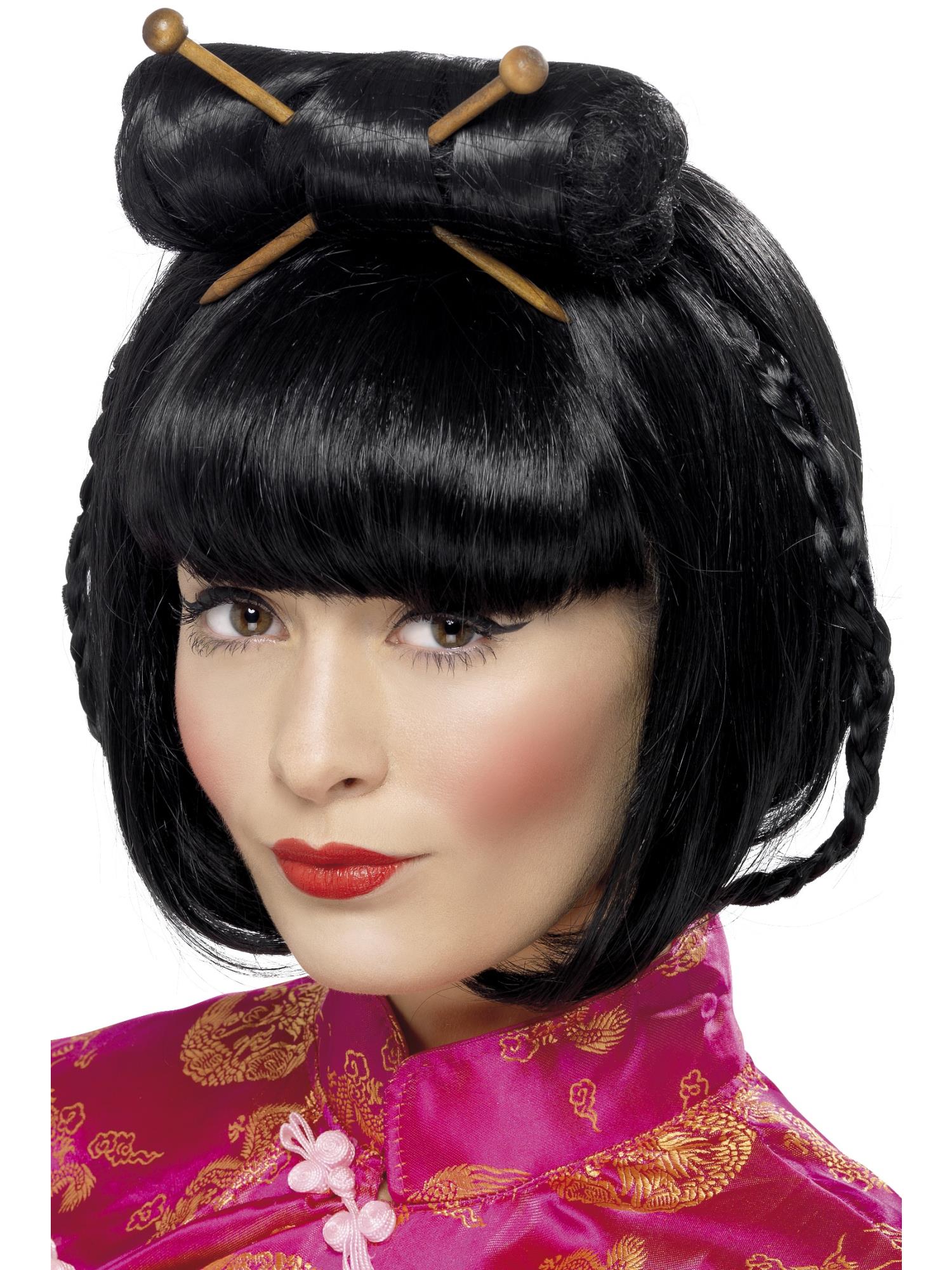 smiffys-fever-oriental-lady-per-cke-damen-schwarz image 2