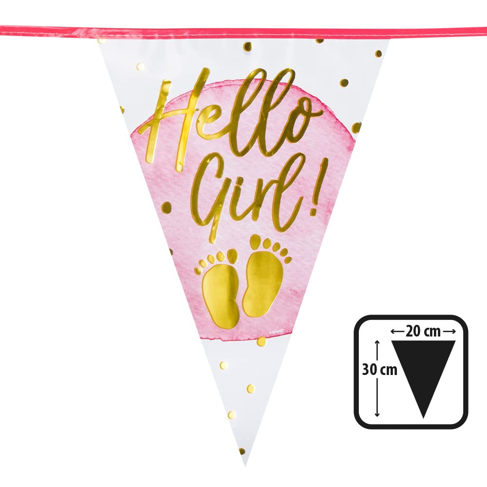 boland-decorations-53230-wimpelkette-hello-girl-6-m-bunt image 2