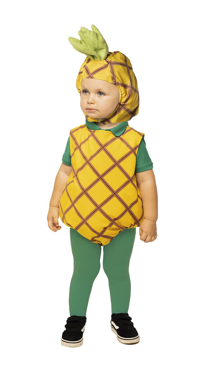 rubie-s-deluxe-ananas-babykost-m-1-2-jahre-overall-m-tze image 1