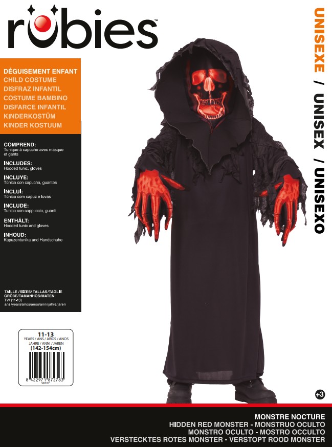rubies-monstre-nocturne-kost-m-schwarze-robe image 2