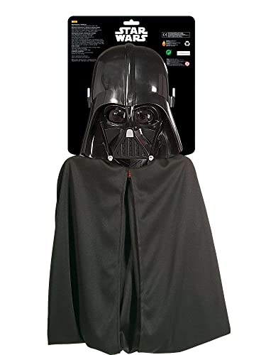 rubie-s-deluxe-darth-vader-kinderkost-m-schwarz-gr-128-mit-maske image 2