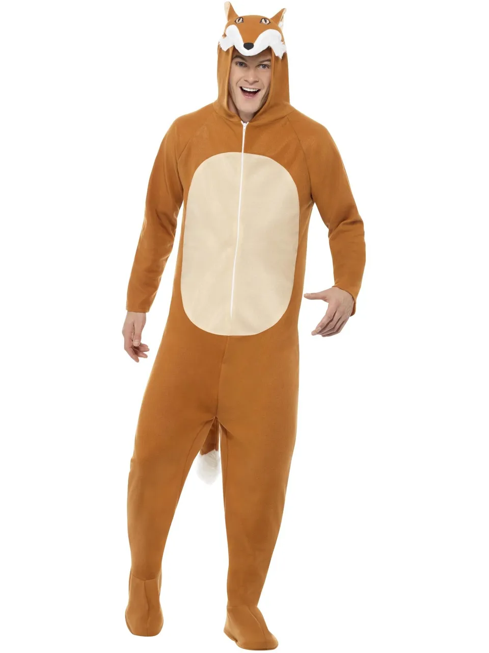 smiffys-fever-fuchs-kost-m-overall-braun-gr-m-l image 1
