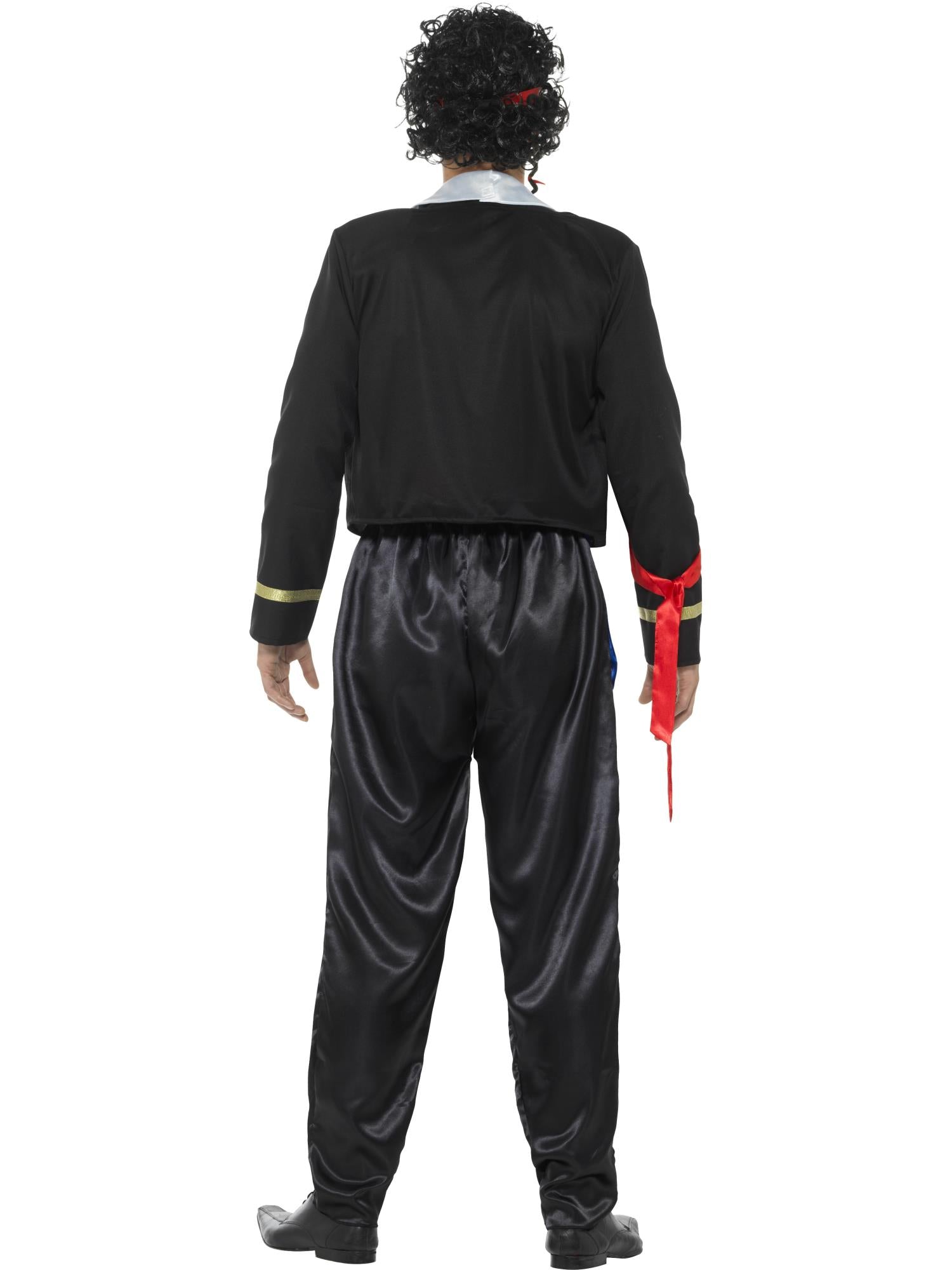smiffys-fever-80s-new-romantic-kost-m-herren-schwarz image 2
