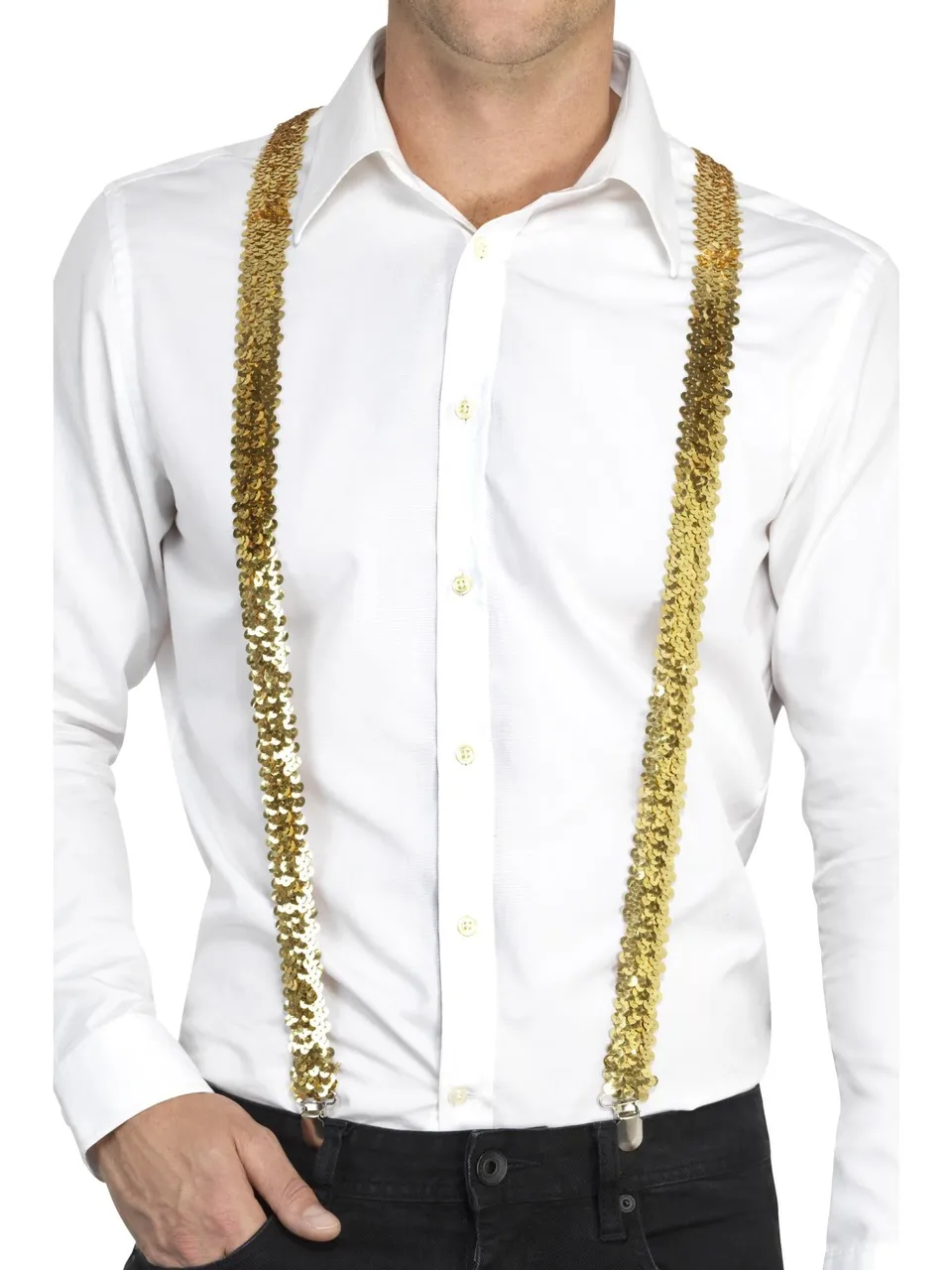 smiffys-fever-hosentr-ger-gold-pailletten-einheitsgr-e image 1