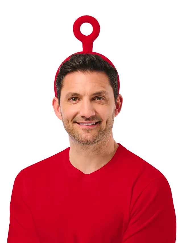 rubies-teletubbies-po-haarreif-rot-pl-sch-mit-antenne image 1