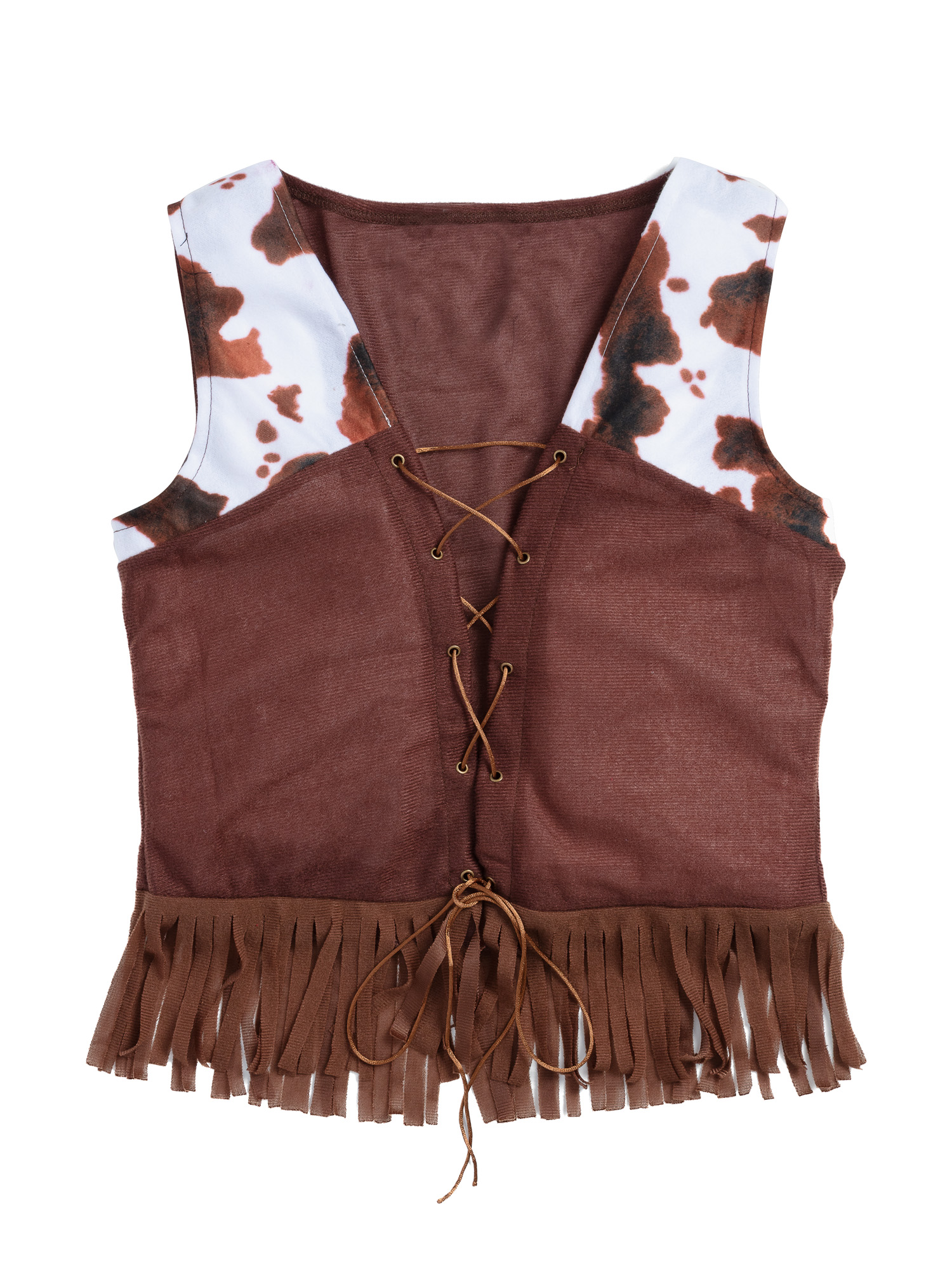 rubies-cowboy-kost-m-damen-m-mit-fransen-weste-und-hose image 4