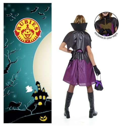 rubie-s-deluxe-lady-vampir-kost-m-m-dchen-lila image 7