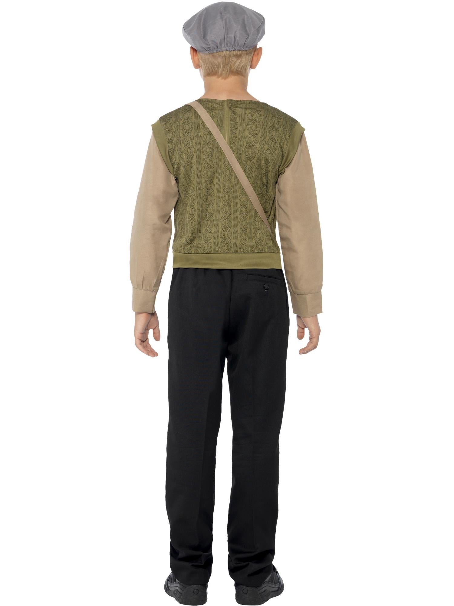 smiffys-fever-44066-evacuee-kost-m-junge-gr-n-m image 2