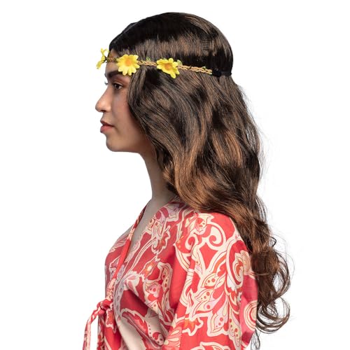 boland-joy-85826-per-cke-braun-lang-mit-blumenhaarband image 7