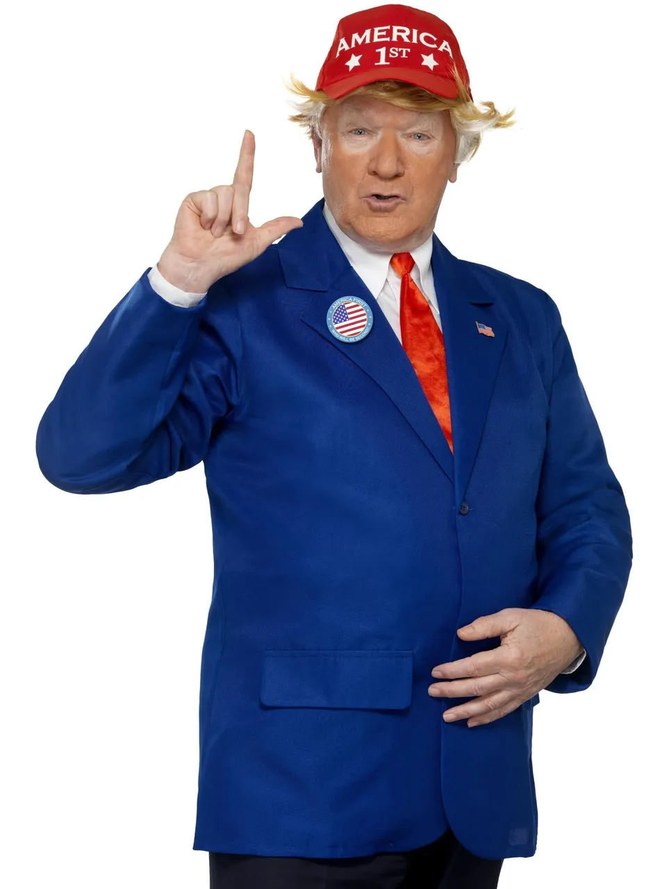 smiffys-fever-president-politiker-kost-m-blau-rot-gr-m image 1