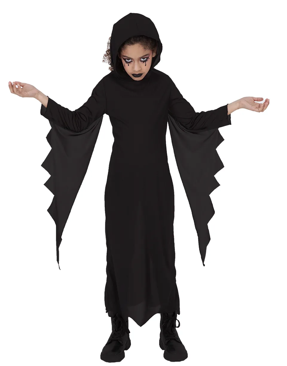 rubies-serial-killer-kost-m-kinder-schwarz-kapuze-5-10-jahre image 1