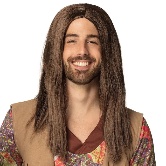 boland-wigs-john-per-cke-braun-langhaar-mit-mittelscheitel image 1