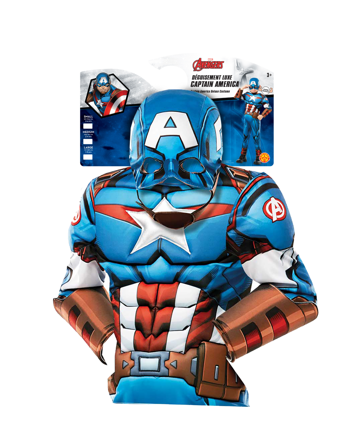 rubies-captain-america-kost-m-luxe-blau-herren-m-l image 2