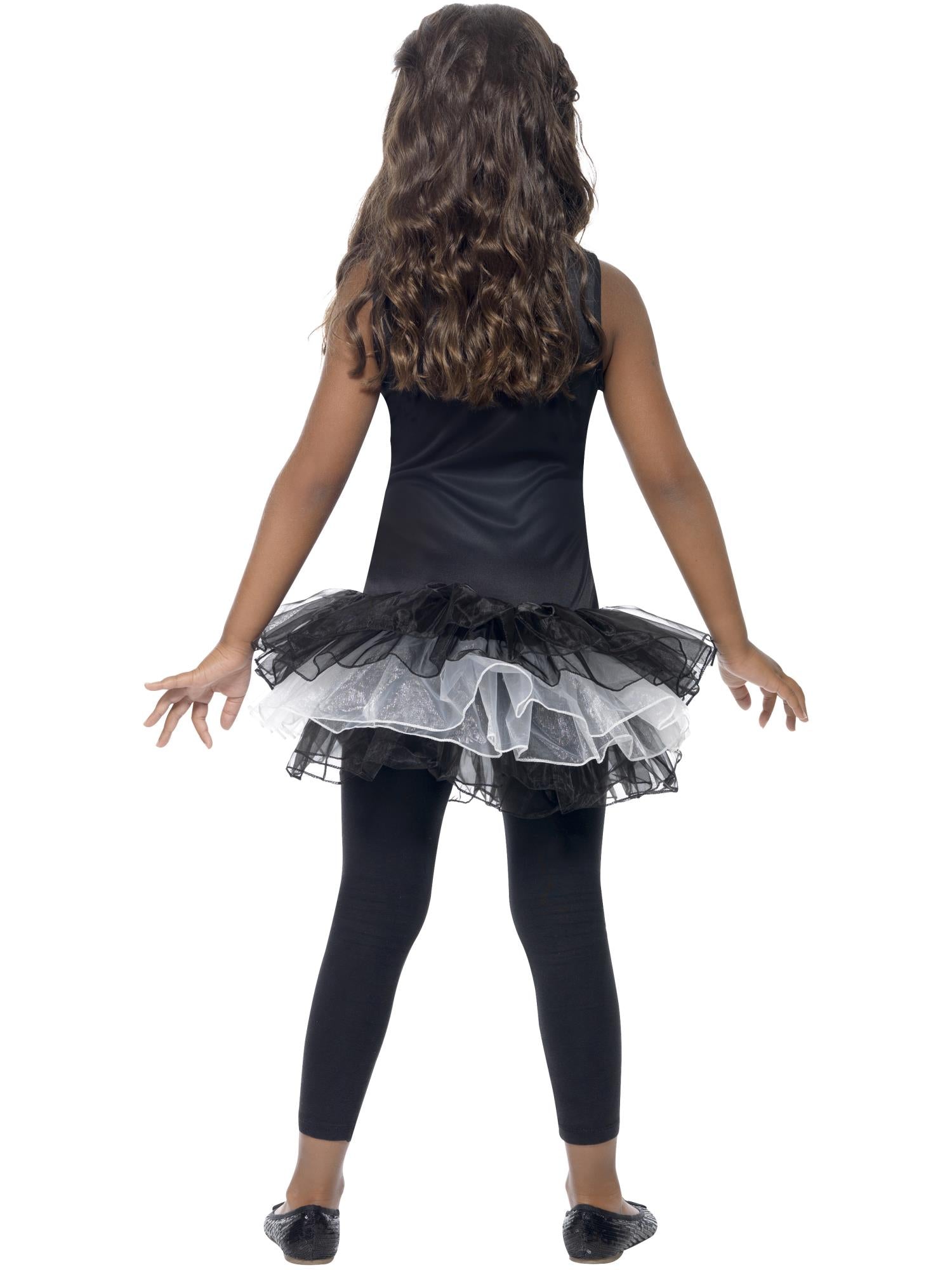 smiffys-fever-skeleton-tutu-m-dchenkost-m-gr-m-schwarz-wei image 2