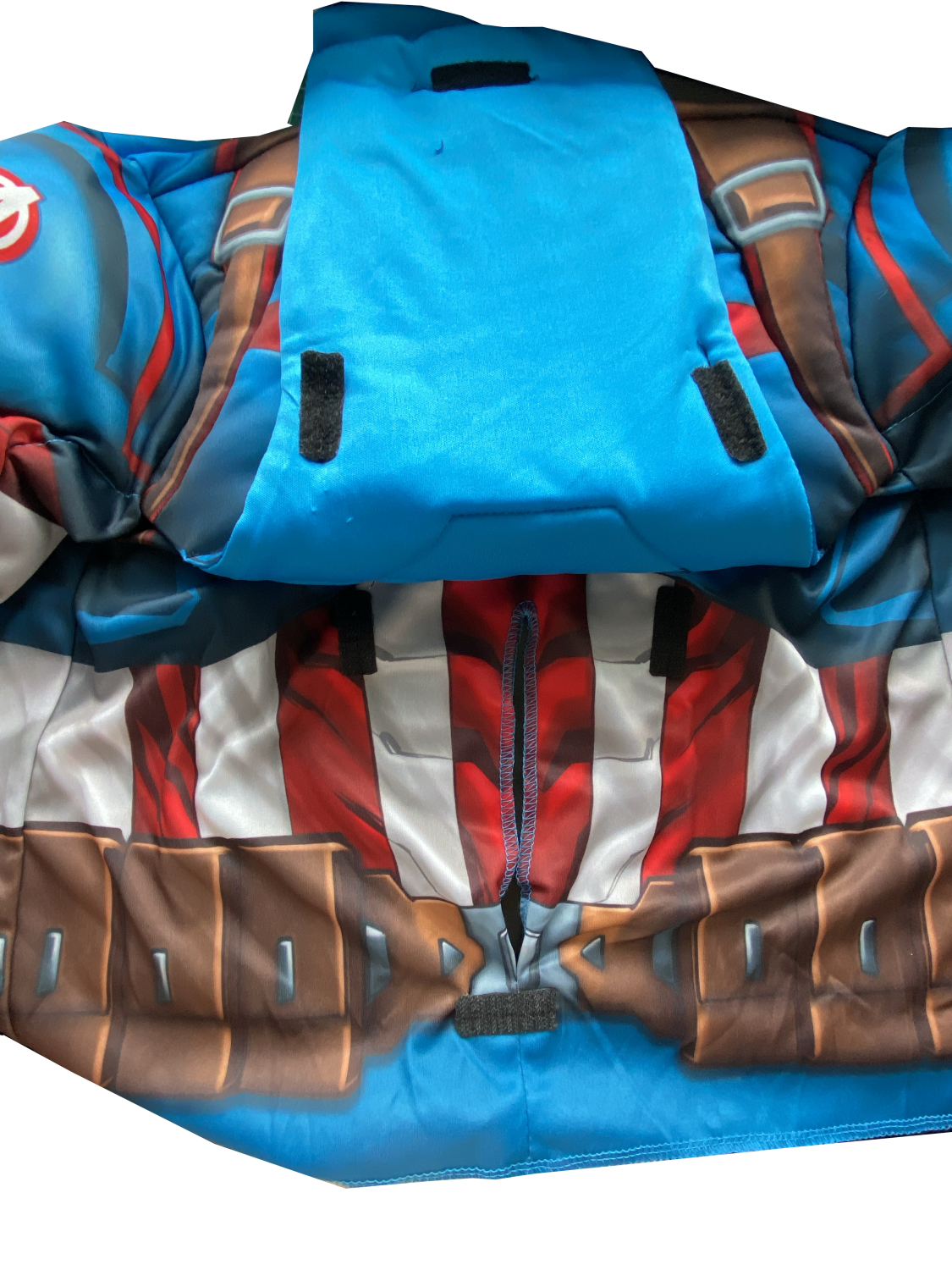 rubies-captain-america-kost-m-kinder-adaptiert-muskeln image 8