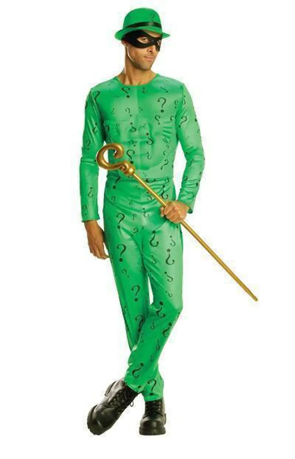 rubie-s-deluxe-the-riddler-kost-m-einheitsgr-e-gr-n image 1