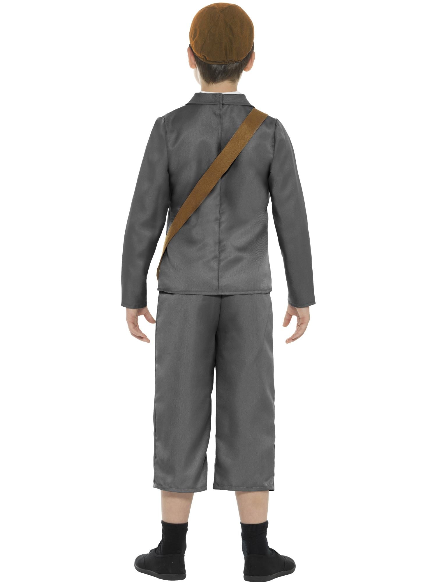 smiffys-fever-evacuee-kost-m-jungen-m-7-9-grau image 2