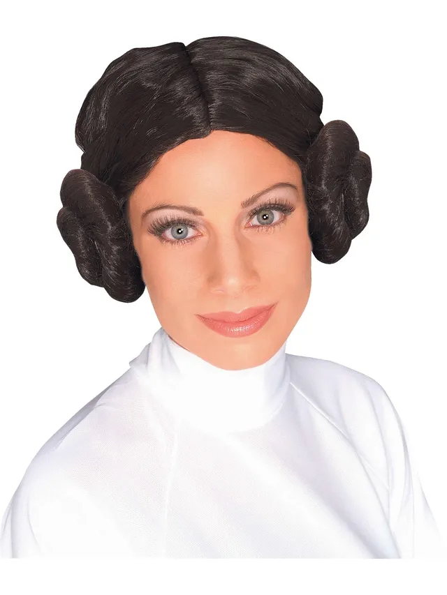 rubie-s-deluxe-star-wars-leia-per-cke-erwachsene-braun image 1