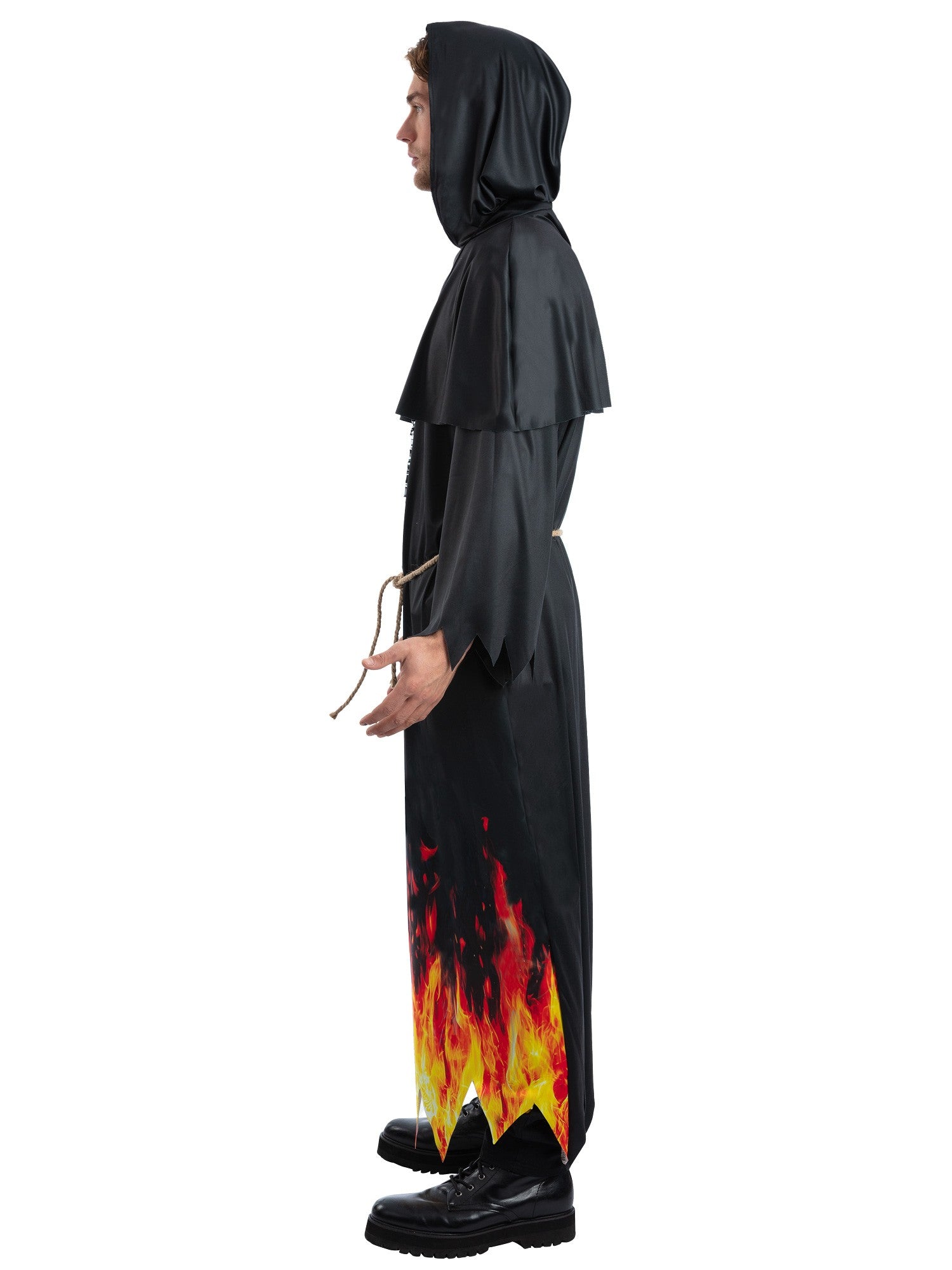 smiffys-fever-burning-priest-kost-m-herren-schwarz-l-xl image 3