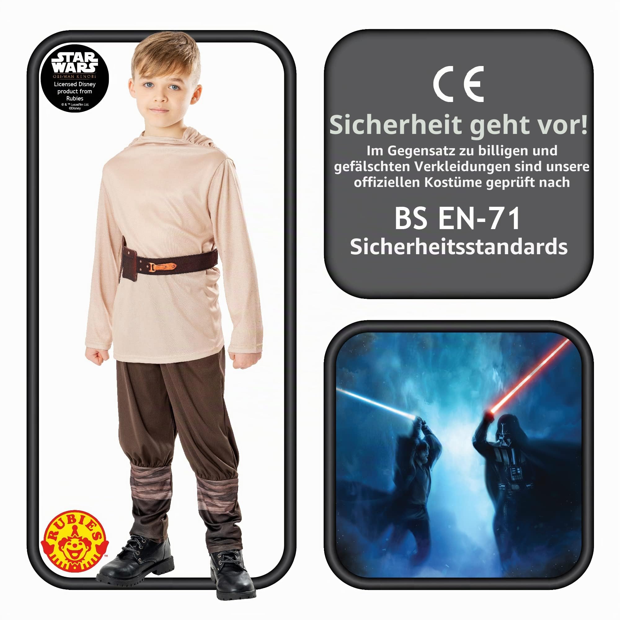 rubie-s-deluxe-star-wars-obi-wan-kinderkost-m-3-4-jahre-jedi image 3