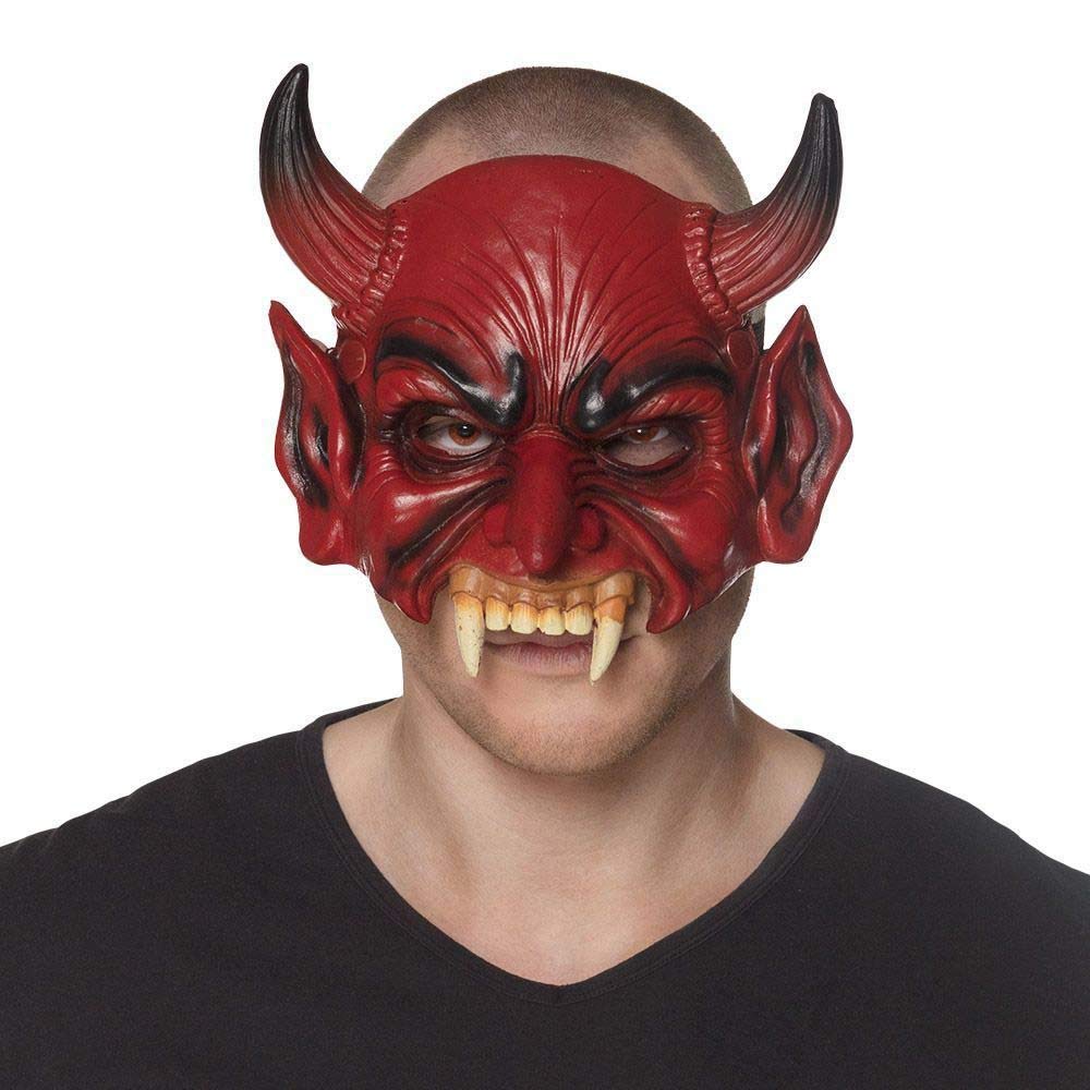 boland-72189-teufel-halbmaske-latex-rot image 2