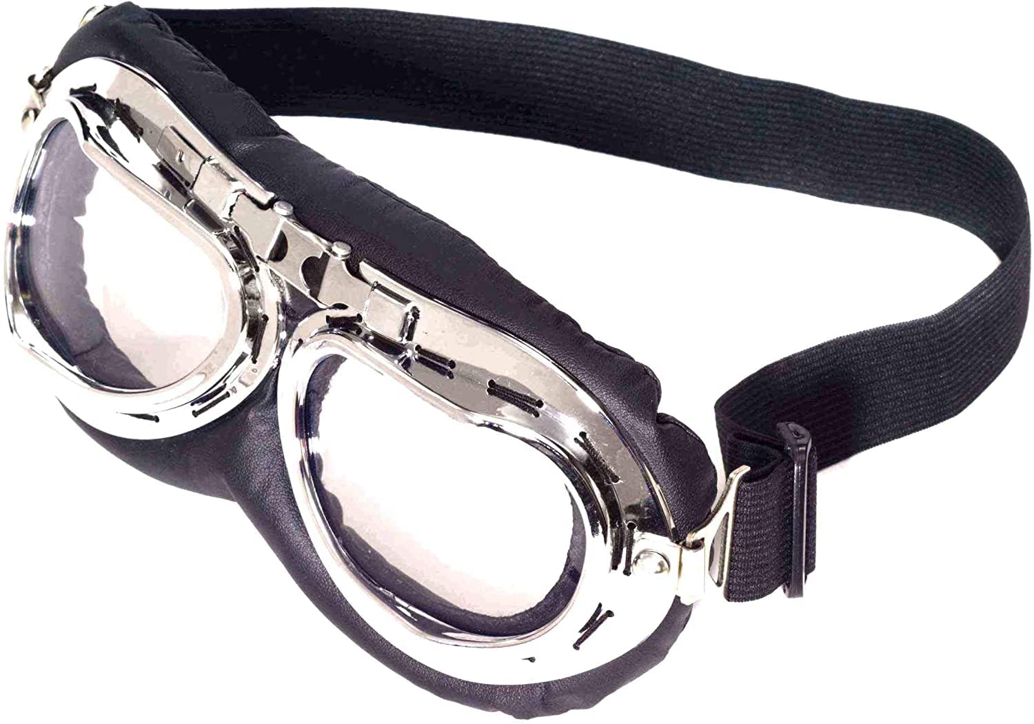 bristol-novelty-ac5476-steampunk-pilotenbrille-schwarz image 1