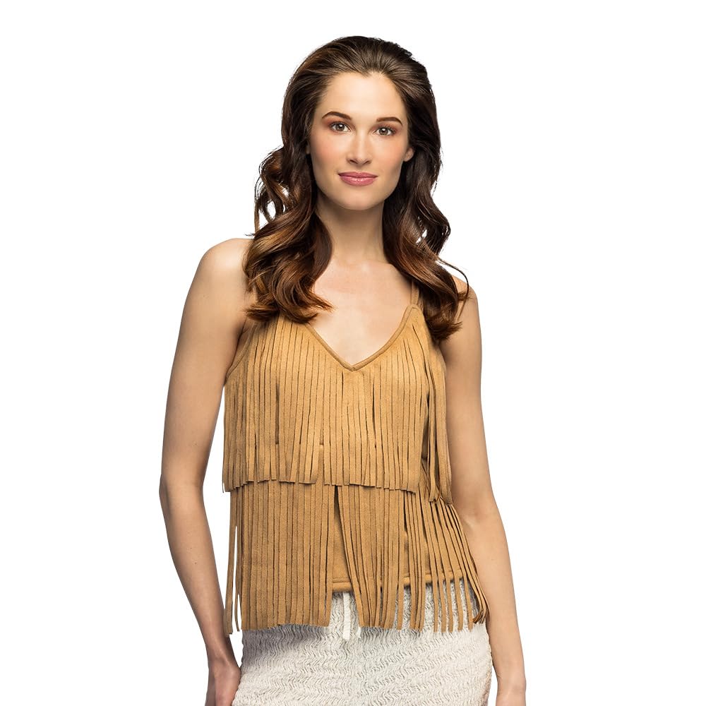 boland-44596-top-mit-fransen-boho-shirt-karamell image 1